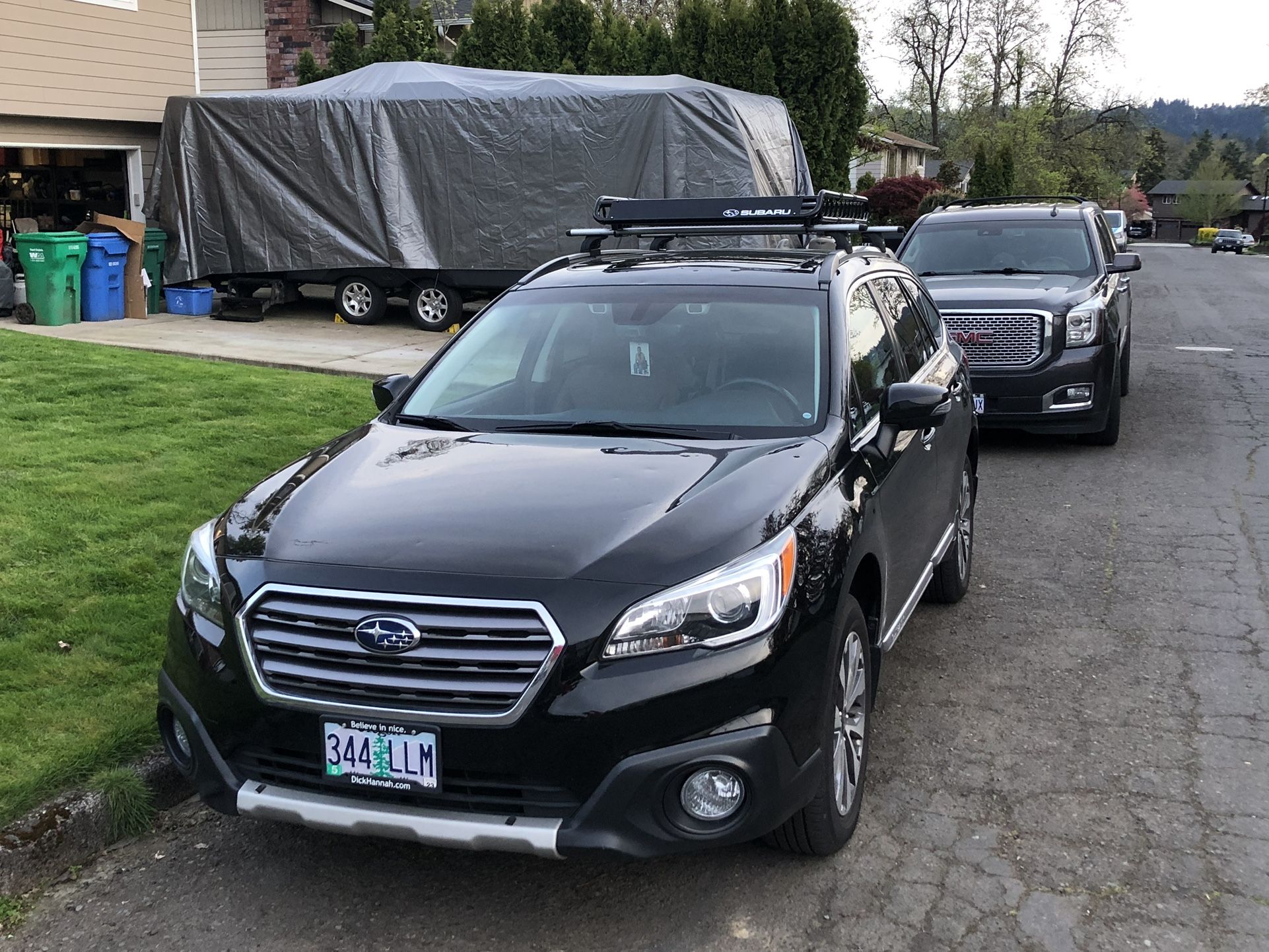 Roof Rack Cargo Basket W/Mounts For Any Crossbars
