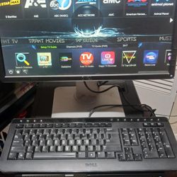 DELL COMPUTER SET WITH KODI AND RECORDING MUSIC AND BEAT SOFTWARE 