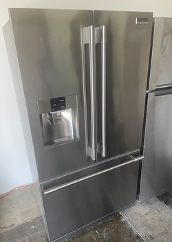 Counter Depth Frigidaire 3-Door Refrigerator Stainless Steel