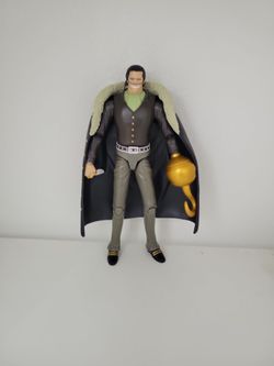 One piece anime heros mihawk&crocodile