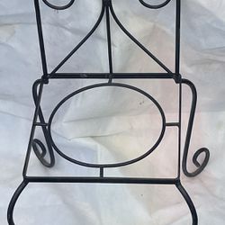 Small Chair Plant Stand