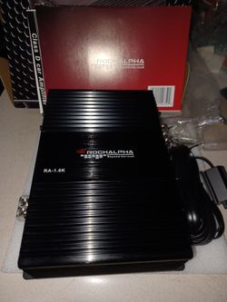 New Monoblock Amplifier 1800 watts RMS