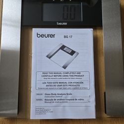 Beurer Glass Body Analysis Scale