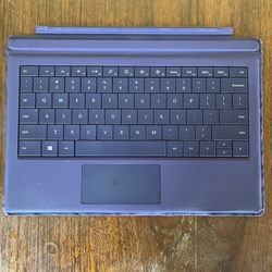 Used Microsoft Surface Pro 3 Keyboard Cover in Purple