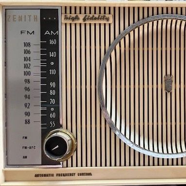 Vintage Radio Zenith AM/FM High Fidelity, Automatic Frequency