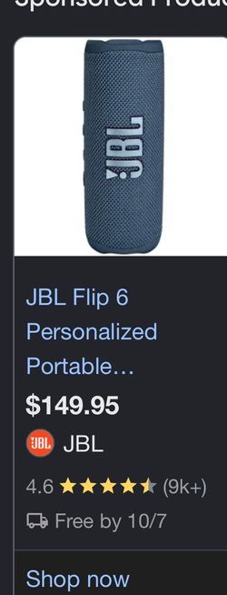 Used jbl flip 6 super loud