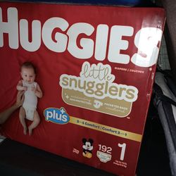 Huggies Diapers Size 1 Little Snugglers