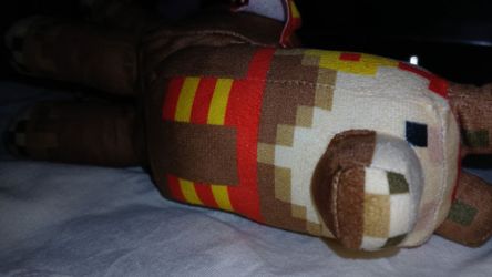 Minecraft liama plush small