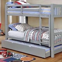 Bunk Bed With Trundle 