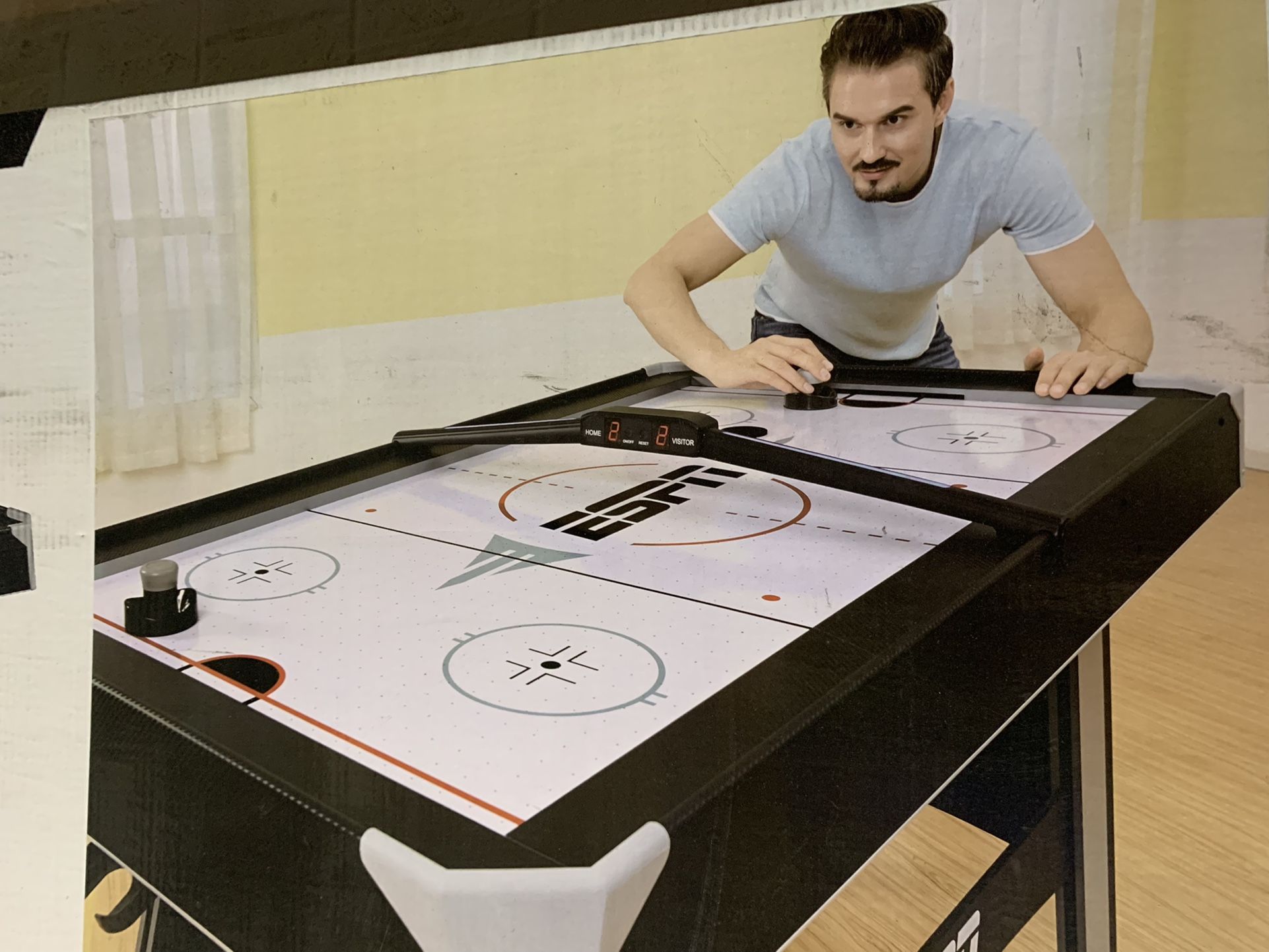Air Hockey Table ESPN 60 Inch Air Powered Brand New