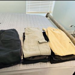 6 Pants For Men XL $30