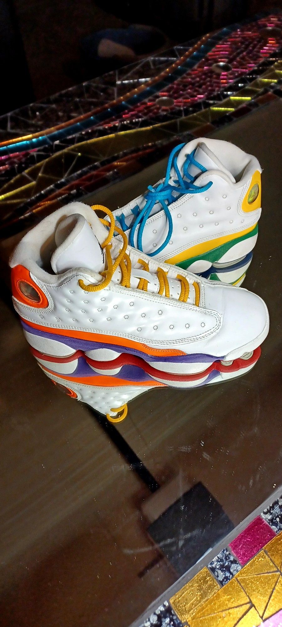 Size NEVER WORN PLAYGROUND RETRO 13 JORDANS