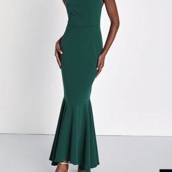 Lulus Trumpet Maxi Dress