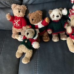 Christmas Bears - All Dressed For Christmas. 