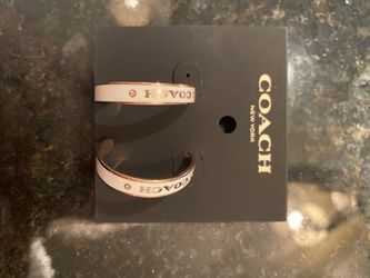 Coach earrings