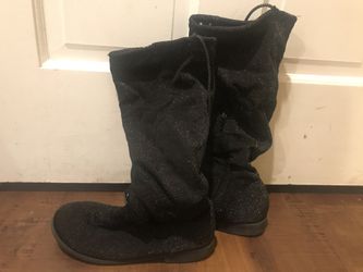 Girls Black Justice Boots