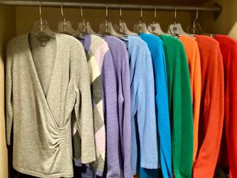 Women’s Cashmere Sweaters (7@$20 each)