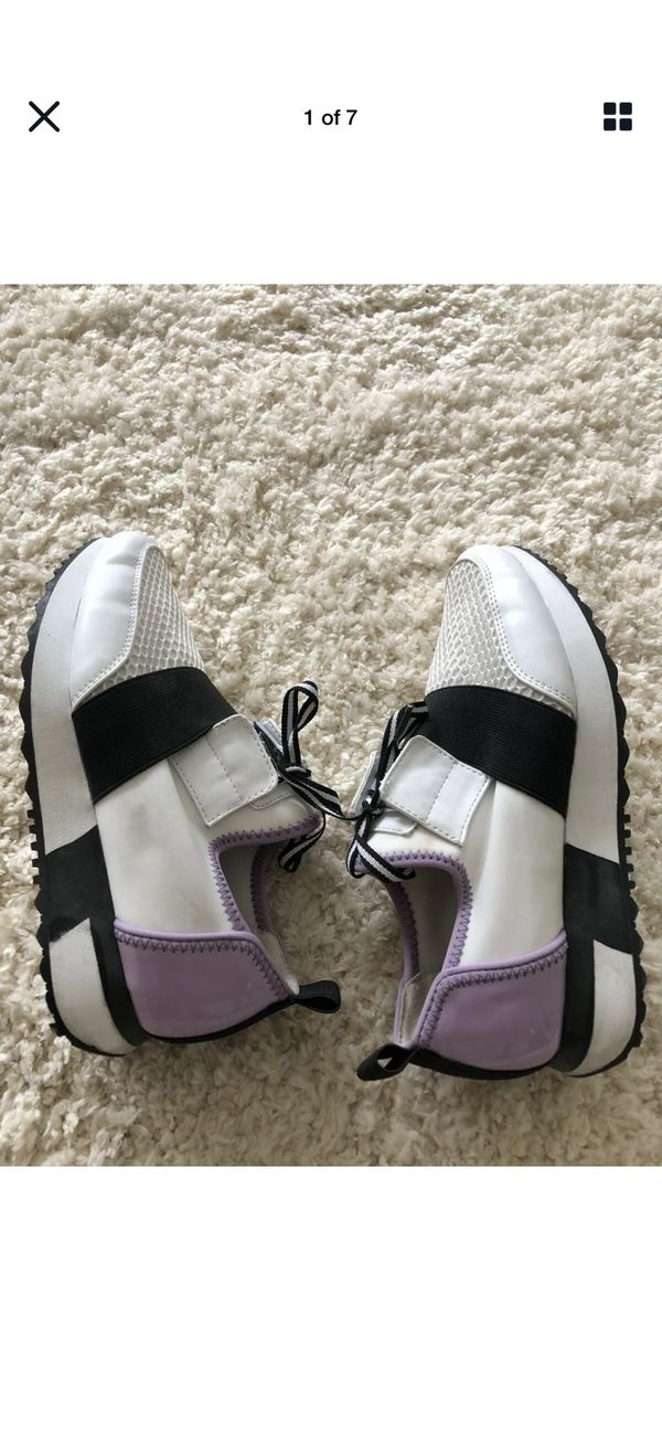 steve madden purple sneakers