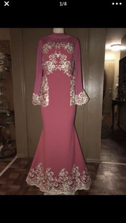 Hot pink dress Size 8