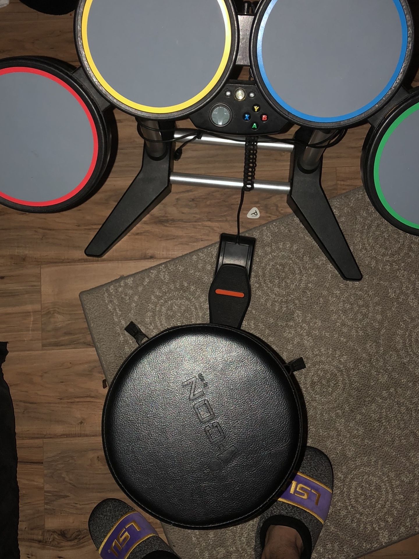 Wired Rockband Drums Xbox 360