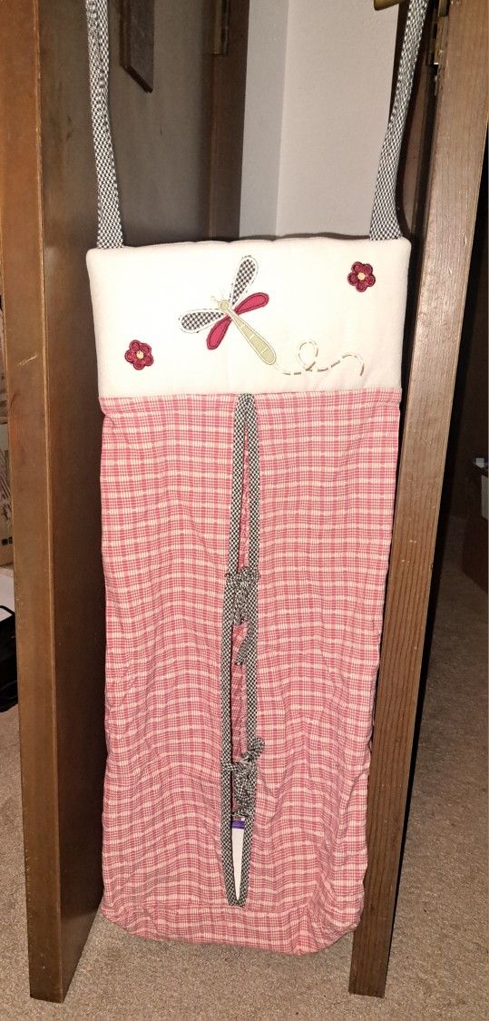 Diaper Hanging Bag Holder! Brand New!