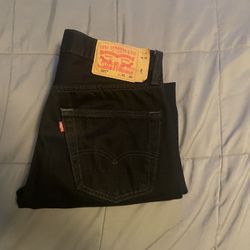 Levi’s Black Jeans 501s 30x30