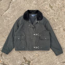 Vintage Polo Ralph Lauren Fireman Jacket Lobster Clasp