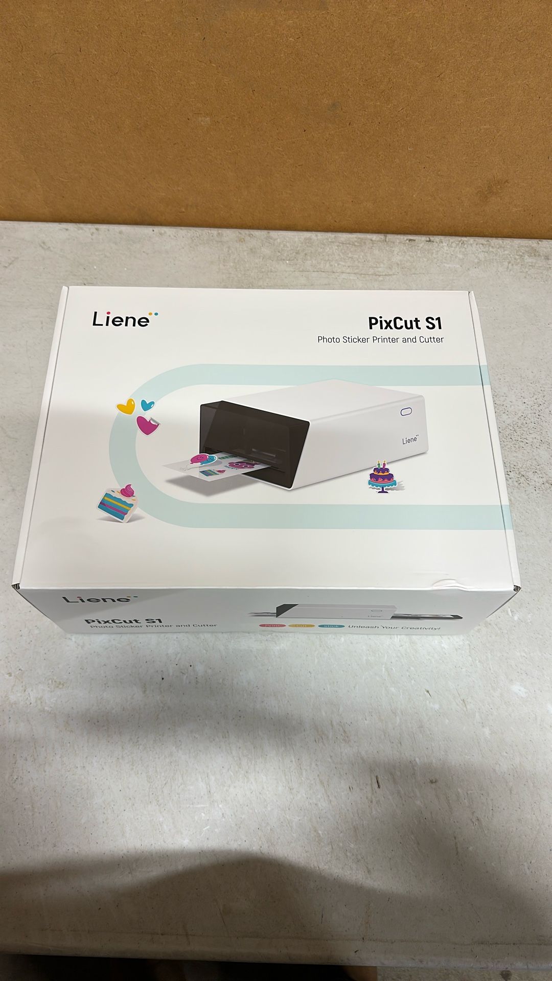 Liene Pixcut Photo Sticker, Printer, And Cutter New