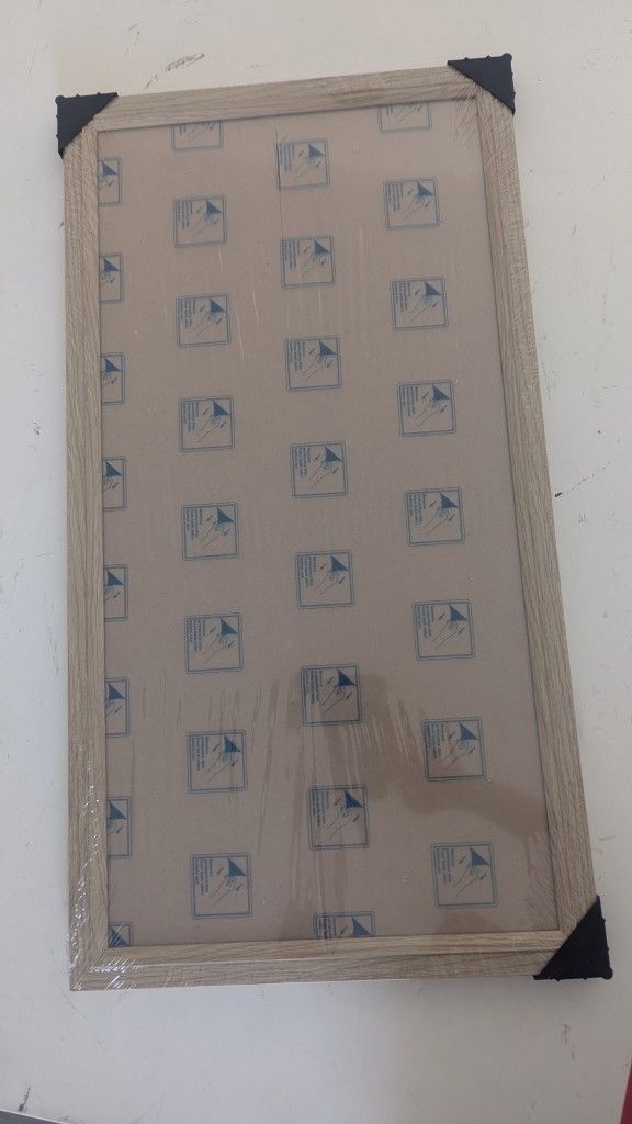 Poster Wood Frame Brand New Wrapped