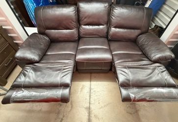 Leather couches