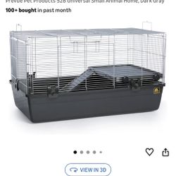Prevue Pet Products 528 Universal Small Animal Home, Dark Gray