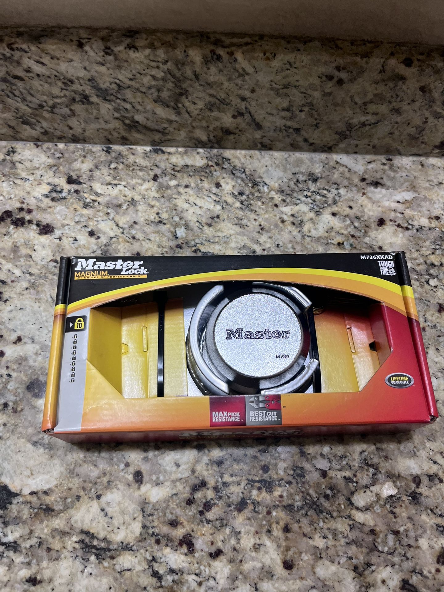 Maximum Pick Resistant Master Lock