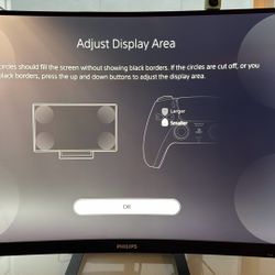 Philips 32" Curved 4K Monitor (328E) - Great Condition