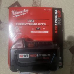 Milwaukee M18 6 Ah Battery Brandnew