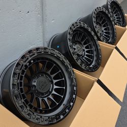 17" LOCK MOJAVE rims 17x9 matte black