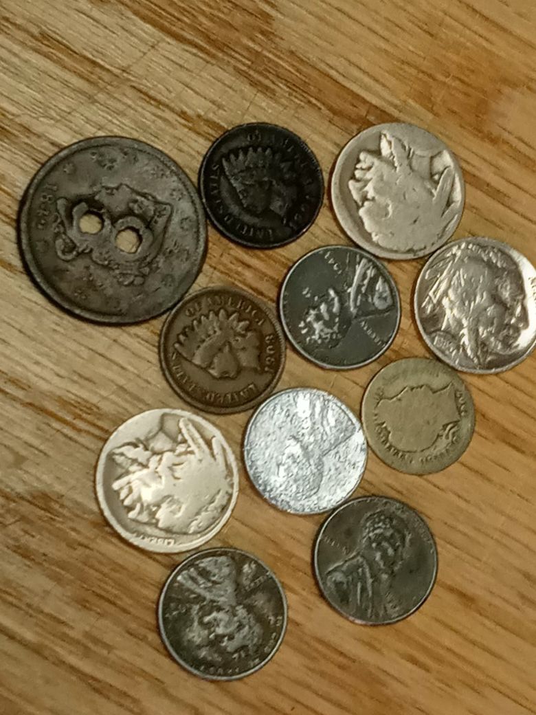 American antique coins