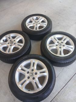Honda rims and tires