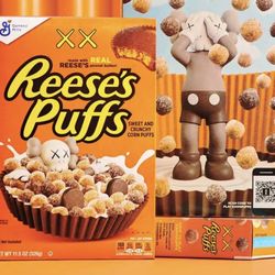 Kaws Cereal Box