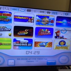 Nintendo Wii + Games