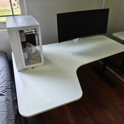 Ikea L Shape Computer Desk