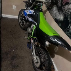 Kawasaki 110cc with power band