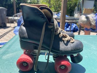 Vintage Leather Roller Skates 🛼