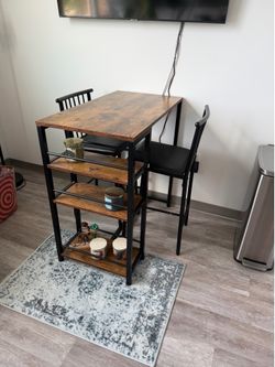 Bistro table and chairs