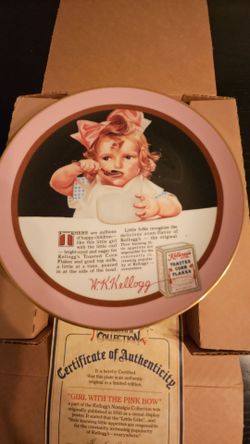 Kelloggs collector plate