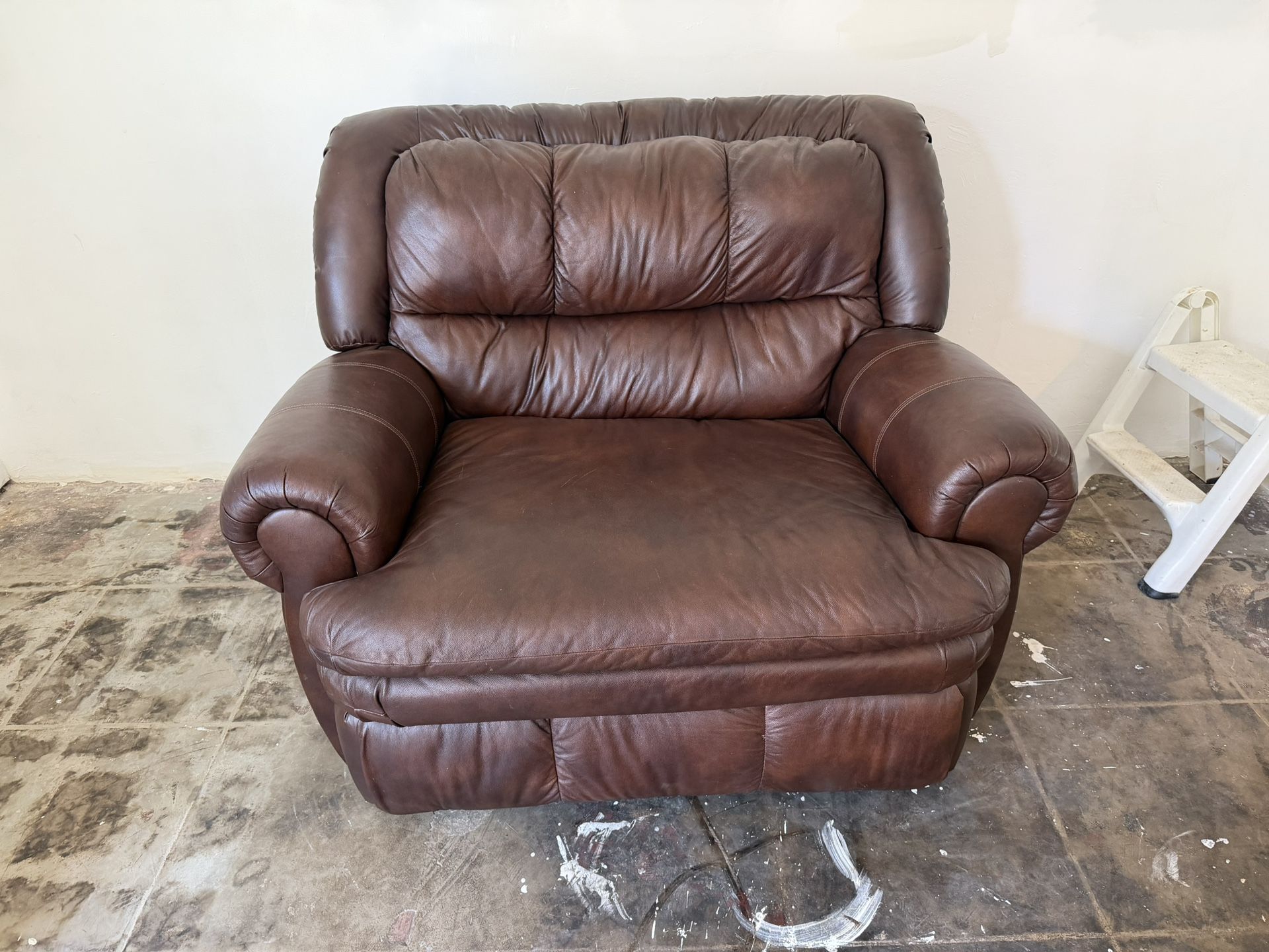 Recliner Loveseat Leather Chair