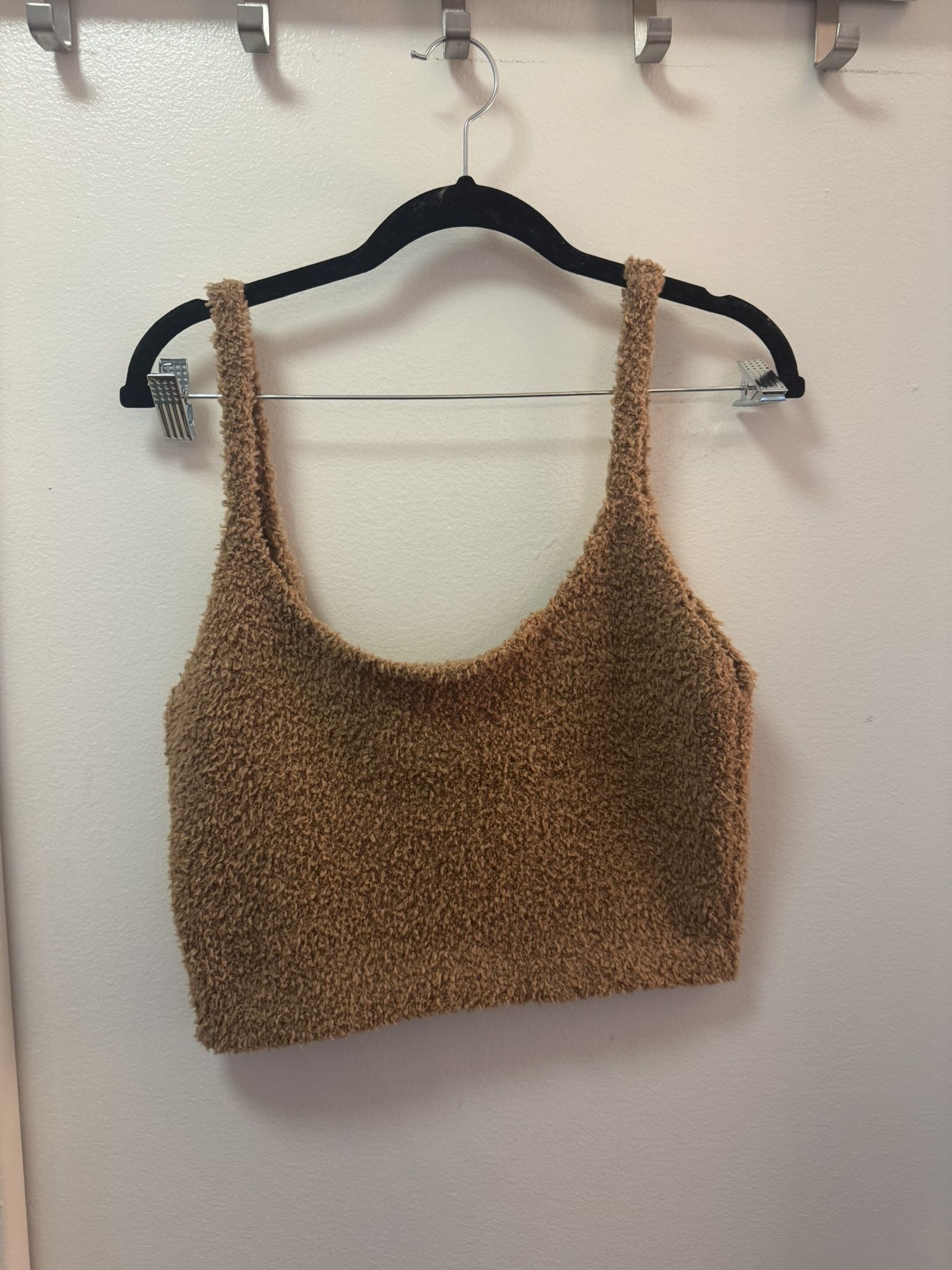 NWT SKIMS Cozy Knit Crop Top