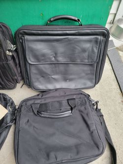 Brief leather cases bags