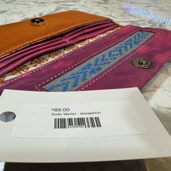 ZAAF Wallet, expertly crafted in Africa. Price is negotiable. 