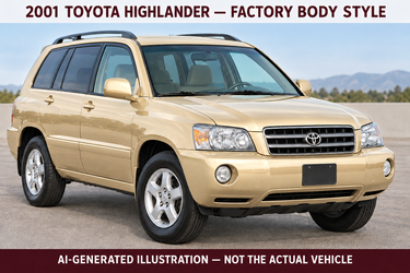 **2001 Toyota Highlander — Clean Interior — Engine Noise**