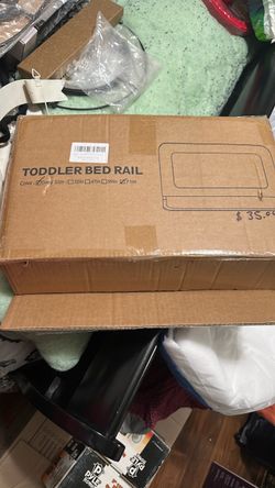 New toddler bed rail